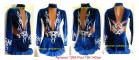 Suit for art gymnastics The article 1265 Sizes: Growth of 136-142 centimeters - www.artdemi.ru