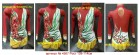 Suit for art gymnastics The article № 4567 Sizes: Growth of 109-114 centimeters - www.artdemi.ru