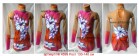 Suit for art gymnastics The article № 4599 Sizes: Growth of 130-140 centimeters - www.artdemi.ru