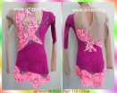 Suit for art gymnastics The article № 5134 Sizes: Growth of 110-120 centimeters - www.artdemi.ru