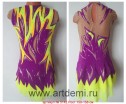 Suit for art gymnastics The article № 5142 Sizes: Growth of 150-158 centimeters - www.artdemi.ru