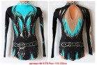 Suit for art gymnastics The article № 5178 Sizes: Growth of 110-123 centimeters - www.artdemi.ru