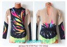 Suit for art gymnastics The article № 5190 Sizes: Growth of 115-125 centimeters - www.artdemi.ru
