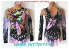 Suit for art gymnastics The article № 5191 Sizes: Growth of 125-135 centimeters - www.artdemi.ru