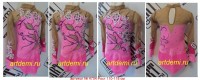 Suit for art gymnastics The article № 4704 Sizes: Growth of 110-118 centimeters - www.artdemi.ru
