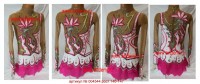 Suit for art gymnastics The article № 004544 Sizes: growth of 140-147 centimeters  - www.artdemi.ru