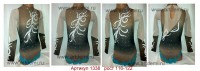 Suit for art gymnastics The article 1338 Sizes: growth of 116-122 centimeters  - www.artdemi.ru