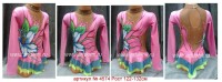 Suit for art gymnastics The article № 4574 Sizes: Growth of 122-132 centimeters  - www.artdemi.ru