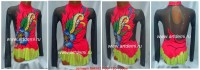 Suit for art gymnastics The article № 4582 Sizes: Growth of 120-130 centimeters - www.artdemi.ru