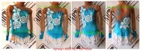 Bathing suit for art gymnastics The article 4658 Sizes: Growth of 136-146 centimeters - www.artdemi.ru