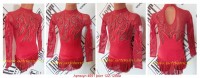 Suit for art gymnastics The article 4691 Sizes: growth of 122-128 centimeters  - www.artdemi.ru