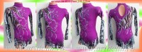 Suit for art gymnastics The article № 4810 Sizes: Growth of 115-125 centimeters - www.artdemi.ru